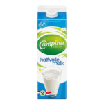 Campina halfvolle melk 1,0 liter