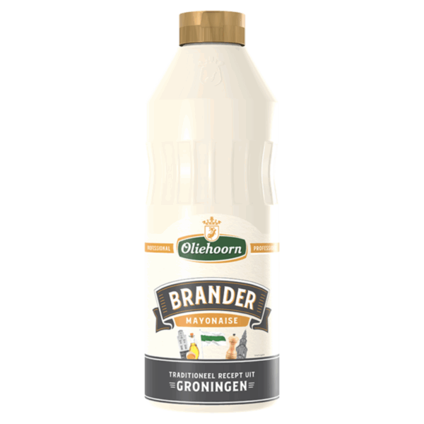 Oliehoorn "Brander" mayonaise 900ml tube - Afbeelding 1