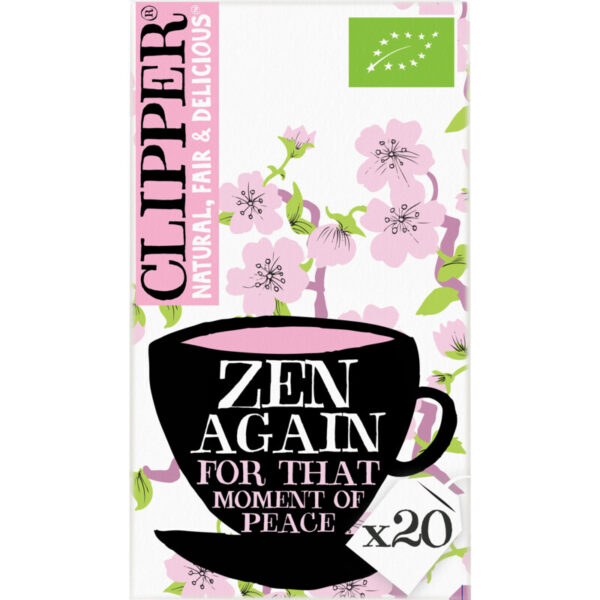 Clipper thee - Organic Zen Again - 20 stuks - Afbeelding 1