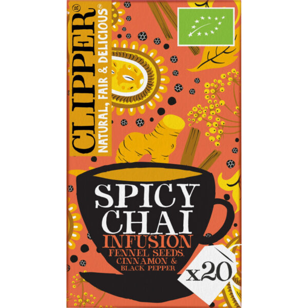 Clipper thee - Spicy Chai - 20 stuks - Afbeelding 1