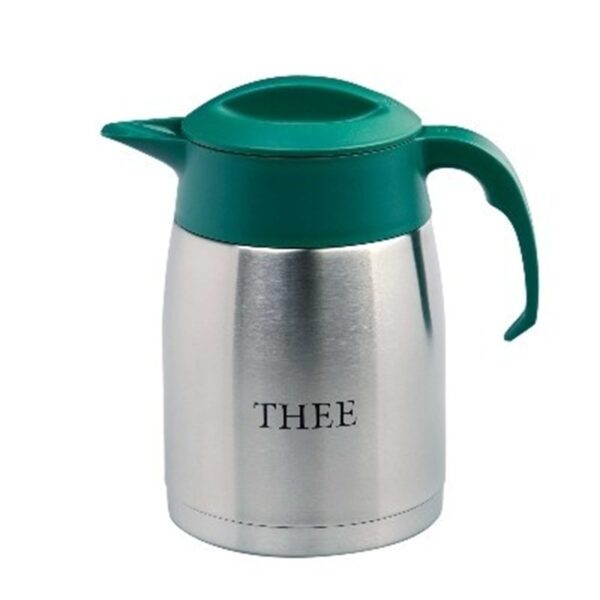Thermoskan RVS 1,2 liter - Thee (Groen) - Afbeelding 1