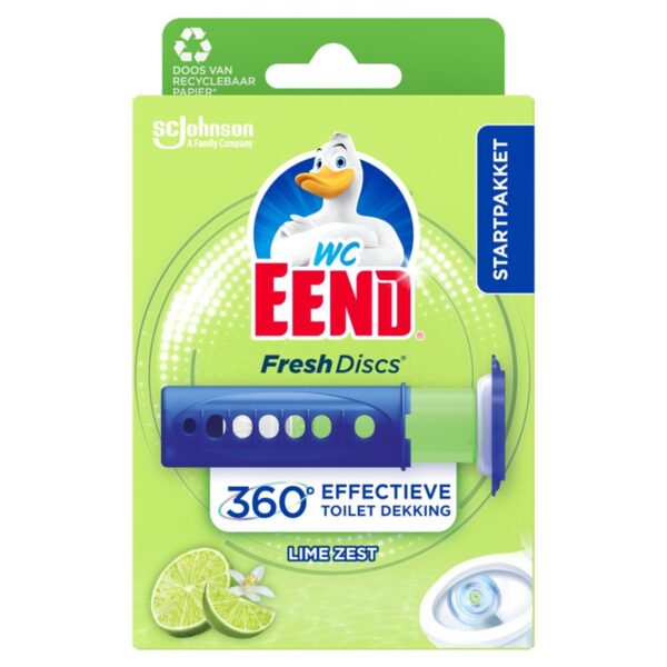 WC Eend - Fresh - houder plus 6 discs - Afbeelding 1