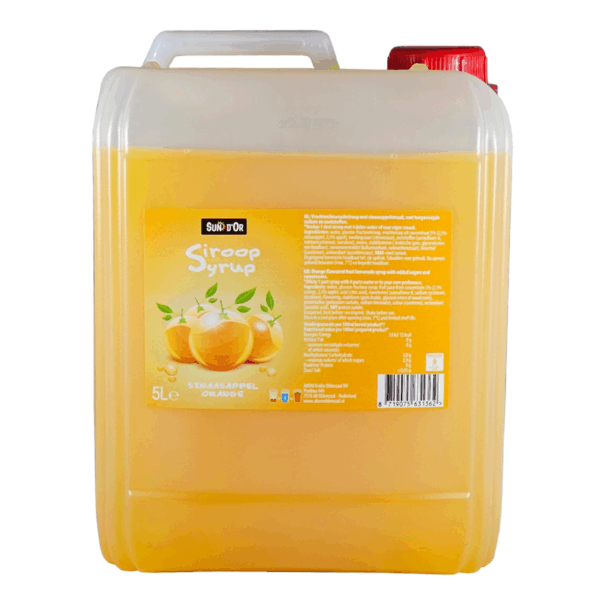 Limonade siroop - Sinaasappel - can 5,0 liter - Afbeelding 1